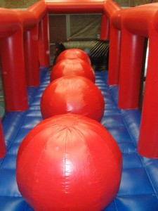 inflatable games for hire