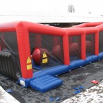 obstacle course inflatable game