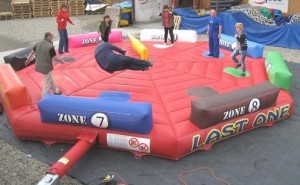 leg sweeper wipeout inflatable