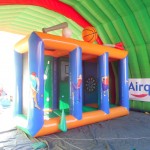 inflatable funfair side stall sports games hire