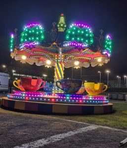 tea cups funfair ride for hire UK
