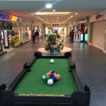 foot pool for hire in shopping centre