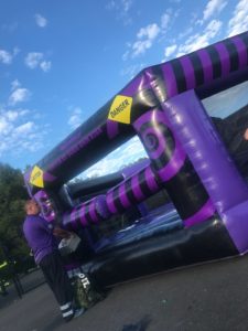 total wipeout inflatable challenge