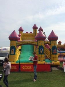 inflatable slide for hire