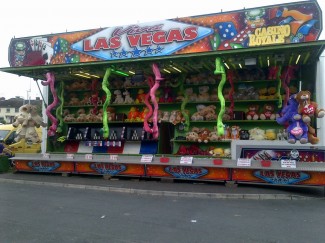large funfair side stall trailer