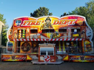 fire department theme fun house