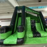 warrior wall inflatable slide for hire