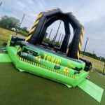 toxic wrecking ball inflatable game